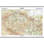 Česko - vlastivědná školní nástěnná mapa, 1:375 000 – Zboží Dáma