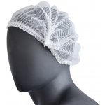 Activeshop Jednorázová ochranná čepice 100 ks bílá – Zbozi.Blesk.cz