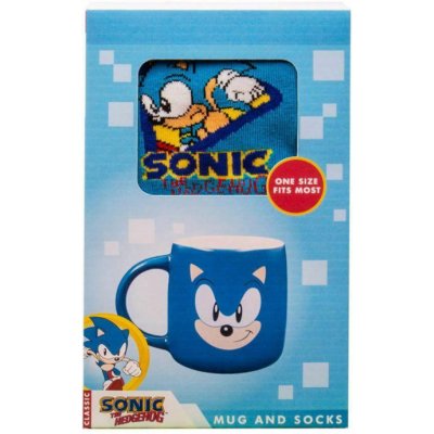 Fizz Creations Dárková sada Sonic Hrnek a ponožky 460 ml – Zboží Mobilmania