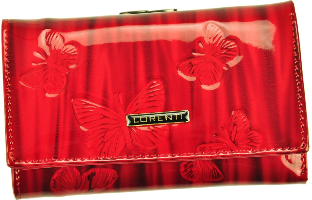 Lorenti dámská kožená peněženka Chantal červená od 649 Kč - Heureka.cz