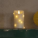 Konstsmide LED vosková svíčka bílá Barva světla teplá bílá 17,8 cm 1826-190 – Hledejceny.cz