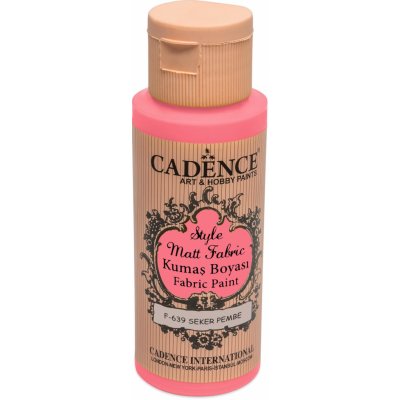 Cadence Barva na textil Style Matt Fabric 59 ml růžová – Hledejceny.cz