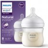 Láhev a nápitka Avent Philips kojenecká láhev Natural Response transparentní 125 ml