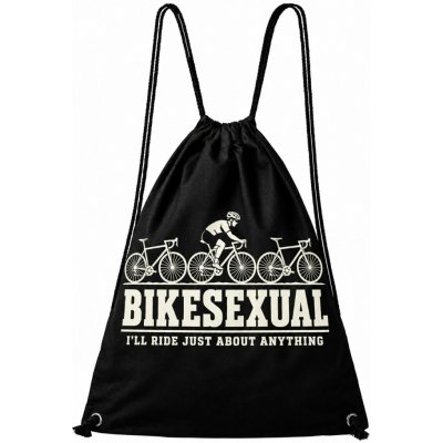 Dobrý Triko s potiskem Bikesexual černá – Hledejceny.cz
