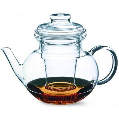 Simax Skleněná čajová konvice Eva s nálevkou a skleněným filtrem 1 l – Zboží Mobilmania