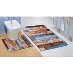 Bellatex Dřevěná podlaha 3D SADA 60 x 100 cm + 60 x 50 cm – Zboží Dáma