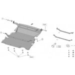Kryt pod motor BMW 1 Van (F20) - Plech - 8595698042897
