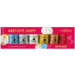 Sada akrylových barev Cadence Metalické 6 x 30 ml – Zboží Dáma