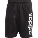 adidas AEROREADY Essentials Single Jersey Linear Logo shorts IC0062 Černá