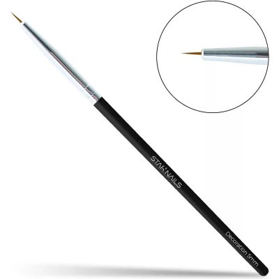Starnails Štětec na Nail Art Nylon Decoration 5mm – Zbozi.Blesk.cz