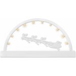 MAXXIVA® 86214 Metall Lichterbogen Schwibbogen 10 LED warm weiß Batterie Timer Weihnachten – Hledejceny.cz
