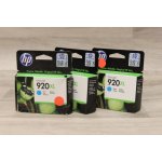 HP 920XL originální inkoustová kazeta azurová CD972AE – Hledejceny.cz