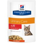 Hill's Prescription Diet C/D Urinary Stress s kuřetem 12 x 85 g – Hledejceny.cz