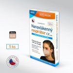 Nano M.ON Český antivirový nanorespirátor FFP2 Tělová 5 ks – Zbozi.Blesk.cz