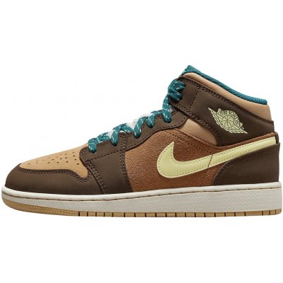 Air Jordan 1 Mid GS Cacao Wow DZ6335-200 – Zboží Mobilmania