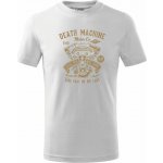Death Machine tričko dětské bavlněné bílá