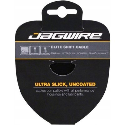 Jagwire přehazovací lanko Elite Polished Ultra-Slick Stainless 1.1x2300mm SRAM/Shimano – Zboží Dáma