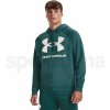 Pánská mikina Under Armour UA Rival Fleece Big Logo HD-GRN 1357093-722