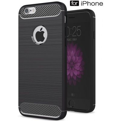 Pouzdro Beweare Ohebné carbon iPhone 6 Plus/6S Plus - černé – Zboží Mobilmania