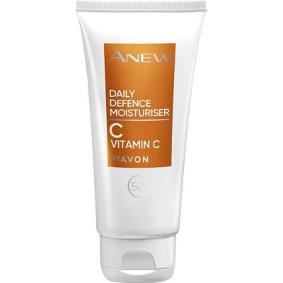 AVON Denní krém New s vitaminem C SPF 50 50 ml – Zboží Mobilmania