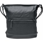 Velká kabelka a batoh 2v1 s kapsou Klea černá – Hledejceny.cz