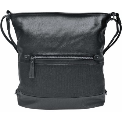 Velká kabelka a batoh 2v1 s kapsou Klea černá – Hledejceny.cz