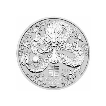 Stříbrná mince Rok Draka 1 Oz