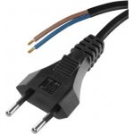 Emos PVC 2×0,75mm2 3m černá 2401730232 – Zboží Živě