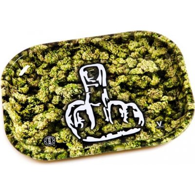 V-Syndicate Kovový podklad Fuck off weed – Zboží Dáma