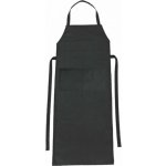 CG Workwear Zástěra Verona s laclem a kapsou 90 x 75 cm šedá tmavá 90 x 75 cm CGW1146 – Hledejceny.cz