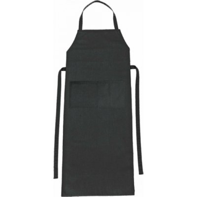 CG Workwear Zástěra Verona s laclem a kapsou 90 x 75 cm šedá tmavá 90 x 75 cm CGW1146 – Hledejceny.cz