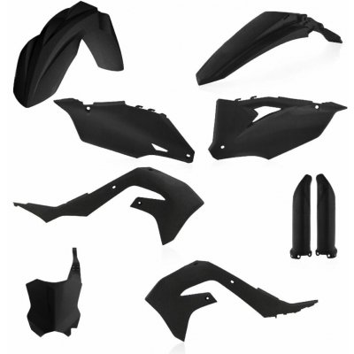Acerbis Sada plastů pro Kawasaki Kxf450 19-23 Kxf250 21-24 černá metallic – Sleviste.cz