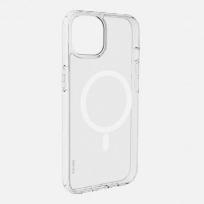 Pouzdro Prémiový silikonové Lemory CLEAR Apple iPhone 14 Plus s magsafe - čiré