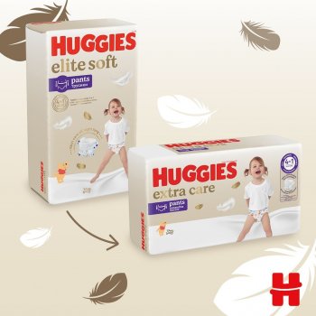 Huggies Elite Soft PANTS č. 6 30 ks