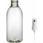 Tera plastová lahvička čirá s kosmetickým rozprašovačem 200 ml – Zboží Dáma