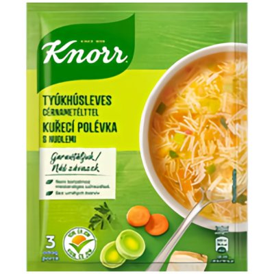 Knorr Polévka kuřecí/nudle 69 g – Zbozi.Blesk.cz