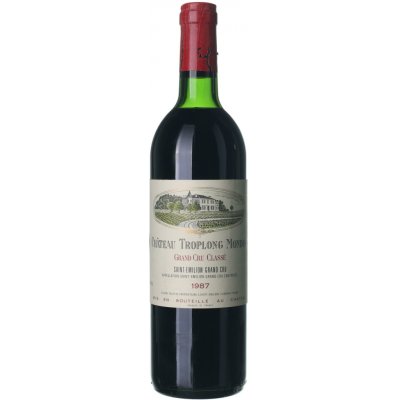 Château Troplong Mondot Saint-Emilion Grand Cru suché červené 1987 12,5% 0,75 l (holá láhev) – Hledejceny.cz