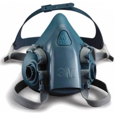 3M 7502 Respirátor, silikon tělo masky – HobbyKompas.cz