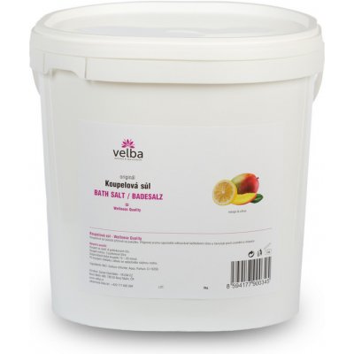 Velba Wellness Koupelová sůl Mango a citrus 5 kg – Hledejceny.cz