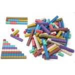 Wissner Počítací tyčinky Montessori 10 barev 100 ks – Zboží Dáma