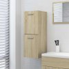 Koupelnový nábytek Nábytek XL Koupelnová skříňka dub sonoma 30 x 30 x 80 cm kompozitní dřevo
