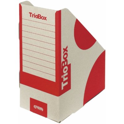 Stojan archivační Emba Triobox 30x22x13 cm, červený – Zbozi.Blesk.cz