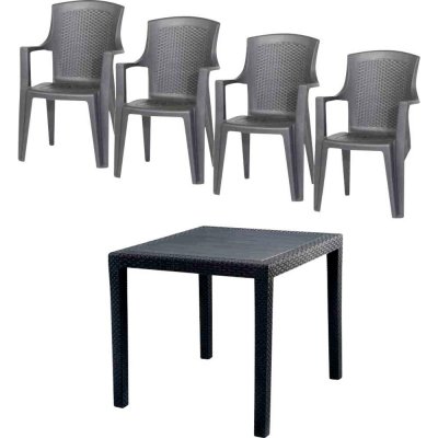 Progarden Eden+King SET 5tlg. ant. N01320 antracitová – Hledejceny.cz