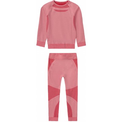 Lupilu dívčí bezešvé funkční spodní prádlo, 2dílná souprava růžová