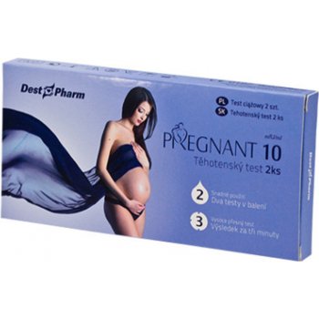 Despharm Těhotenský test PREGNANT 10 2 ks