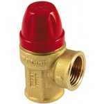 Tieme 1/2" x 1/2" pojistný ventil, T = 120°C, 4,0 bar MF – Hledejceny.cz