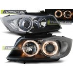 Tuning-Tec Přední čirá světla BMW 3 E90 + E91 (2004 - 2008) - černé - Angel Eyes – Hledejceny.cz