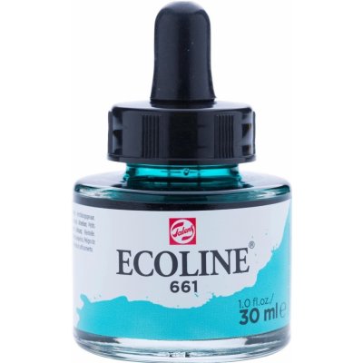 Ecoline Akvarelová barva 30 ml Turquoise Green