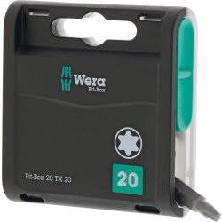 Bit TORX 20 x T x 20 x 25 Bit-Box 20 TX Wera 057770