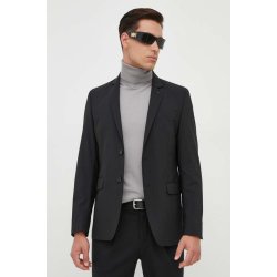 Karl Lagerfeld Vlněná bunda černá